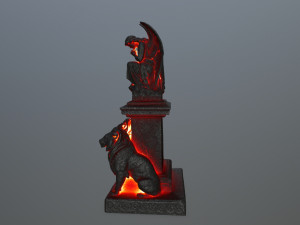 statue4 3Dモデル