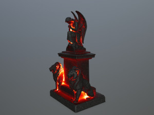 statue4 3Dモデル