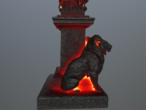 statue4 3Dモデル