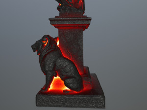 statue4 3Dモデル