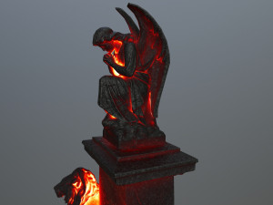 statue4 3Dモデル