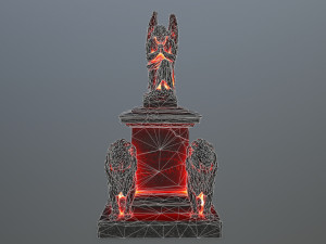statue4 3Dモデル