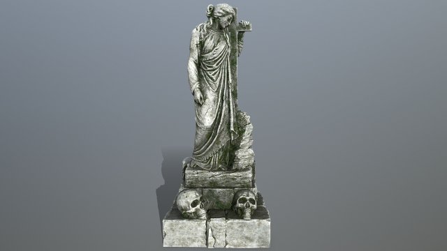 statue5 3D Модель .c4d .max .obj .3ds .fbx .stl .blend 