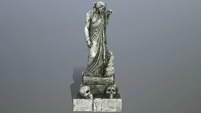 statue5 3D Model .c4d .max .obj .3ds .fbx .stl .blend 