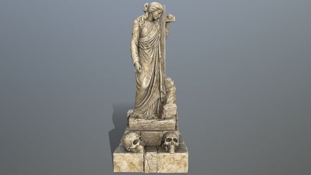 statue5 3D Model .c4d .max .obj .3ds .fbx .stl .blend 