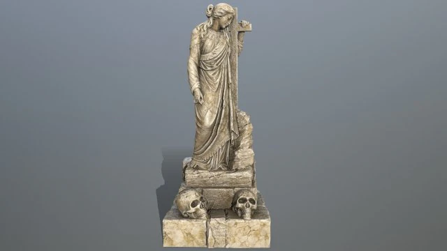 statue5 3D Model .c4d .max .obj .3ds .fbx .stl .blend 