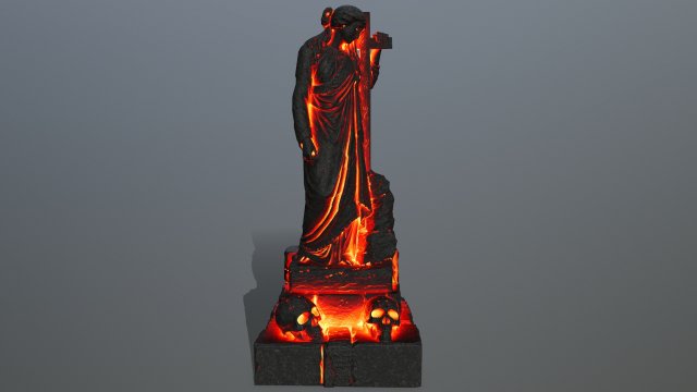 statue5 3D Model .c4d .max .obj .3ds .fbx .stl .blend 