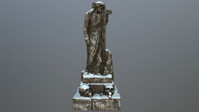 statue5 3D Model .c4d .max .obj .3ds .fbx .stl .blend 