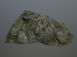cliff rock set Model 3D