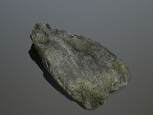 cliff rock set Model 3D