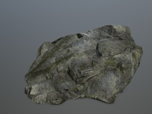 cliff rock set Model 3D
