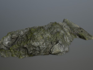 cliff rock set Model 3D