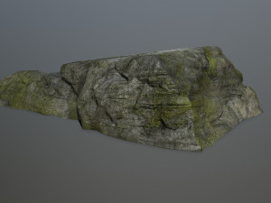 cliff rock set Model 3D