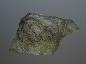 cliff rock set Model 3D