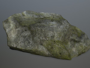 cliff rock set Model 3D