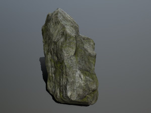 cliff rock set Model 3D