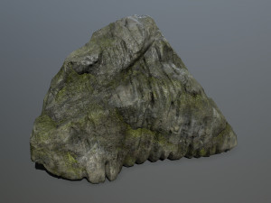 cliff rock set Model 3D