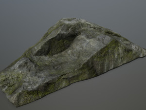 cliff rock set 3D Model