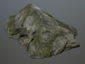cliff rock set 3D Model