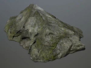 cliff rock set 3D Model