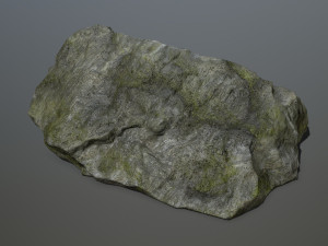 cliff rock set 3D Model