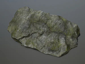 cliff rock set 3D Model
