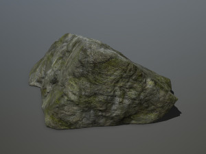 cliff rock set 3D Model
