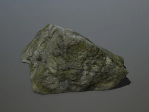 cliff rock set 3D Model
