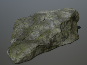 cliff rock set 3D Model