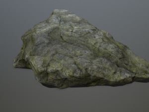 cliff rock set 3D Model