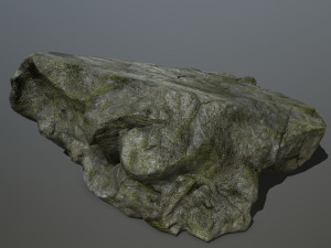 cliff rock set 3D Model
