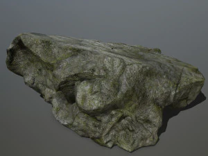 cliff rock set 3D Model