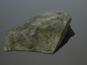 cliff rock set 3D Model