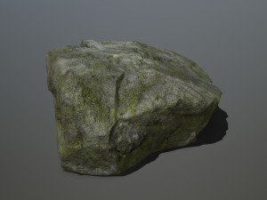 cliff rock set 3D Model