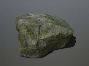 cliff rock set 3D Model