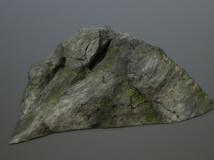 cliff rock set 3D Model