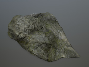 cliff rock set 3D Model