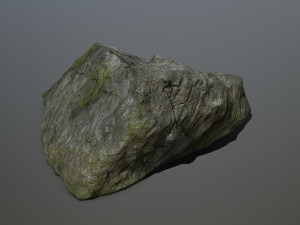 cliff rock set 3D Model