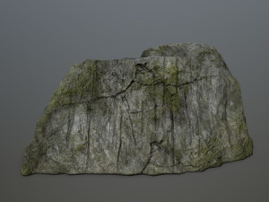 cliff rock set 3D Model