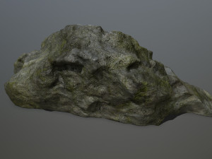 cliff rock set 3D Model