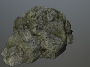 cliff rock set 3D Model