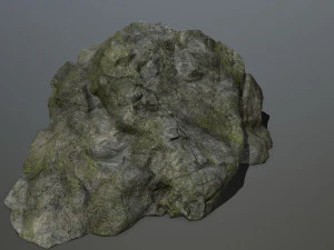 cliff rock set 3D Model
