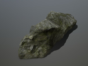 cliff rock set 3D Model