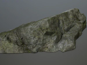cliff rock set 3D Model
