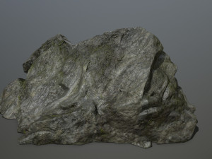 cliff rock set 3D Model