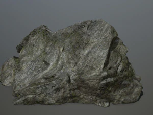 cliff rock set 3D Model