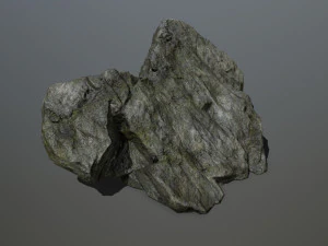 cliff rock set 3D Model