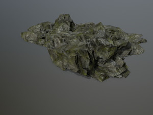 cliff rock 3D 模型