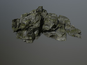 cliff rock 3D 模型