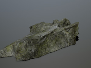 cliff rock 3D 模型